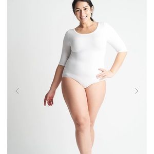 NWT Yummie Ballet Shaping Full Back Bodysuit